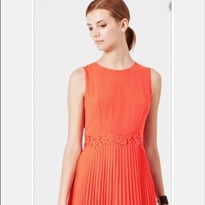 French Connection Soft Orange Cocktail Dress